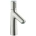 Hansgrohe Talis Select S 1.2 GPM Single Hole Bathroom Faucet with QuickClean, ComfortZone and EcoRight Technology - Includes Metal Pop-Up Drain Assembly Brushed Nickel