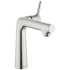 Hansgrohe Talis S 1.2 GPM Single Hole Bathroom Faucet with QuickClean, EcoRight and ComfortZone Technology - Includes Metal Pop-Up Drain Assembly Brushed Nickel
