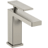 Hansgrohe Tecturis E 1.2 GPM Single Hole Bathroom Faucet with Pop-Up Drain Assembly Brushed Nickel