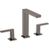 Hansgrohe Tecturis E 1.2 GPM Widespread Bathroom Faucet Brushed Black Chrome