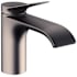 Hansgrohe Vivenis 1.2 GPM Single Hole Bathroom Faucet with Pop-Up Drain Assembly Brushed Black Chrome
