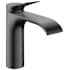 Hansgrohe Vivenis 1.2 GPM Single Hole Bathroom Faucet with Pop-Up Drain Assembly Brushed Black Chrome