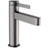 Hansgrohe Finoris 1.2 GPM Single Hole Bathroom Faucet with Pop-Up Drain Assembly Brushed Black Chrome