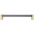 Smoke / Satin Brass