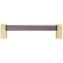 Smoke / Satin Brass
