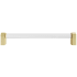 Clear / Satin Brass