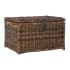 happimess Caden 30" Wide Wicker Collapsible Storage Trunk Brown