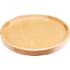 Hardware Resources Wood 18" Single Round Lazy Susan with Finger Jointed Rim and Preinstalled Swivel Maple