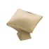 Hickory Hardware Twist 1-1/4 Inch Square Cabinet Knob Elusive Golden Nickel
