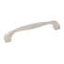 Hickory Hardware Twist 5-1/16" Center to Center Contemporary Twisted Cabinet Handle / Drawer Pull Satin Nickel
