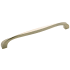 Hickory Hardware Pack of 5 - Twist 8-13/16" Center to Center Cabinet Handles / Drawer Pulls Elusive Golden Nickel