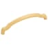 Hickory Hardware Veranda Pack of (10) 5-1/16 Inch Center to Center Handle Cabinet Pull Brushed Golden Brass