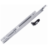 Hickory Hardware 18 Inch Full Extension Undermount Ball Bearing Drawer Slides with 75 Pound Weight Capacity and Soft Close - Pair Cadmium