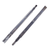 Hickory Hardware 1055 Series PAIR of 14" Full Extension Side Mount Ball Bearing Drawer Slide with 100 Lbs. Weight Capacity - Pair Cadmium