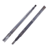 Hickory Hardware 1055 Series PAIR of 16" Full Extension Side Mount Ball Bearing Soft Close Drawer Slides with 100 Lbs. Weight Capacity Cadmium