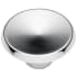 Hickory Hardware Pack of 25 - Metropolis 1-1/2" Concave Round Mushroom Cabinet Knobs / Drawer Knobs Chrome