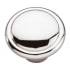 Hickory Hardware Eclipse 1-3/8 Inch Mushroom Cabinet Knob Polished Chrome