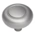 Hickory Hardware Eclipse 1-1/4 Inch Mushroom Cabinet Knob Chromolux