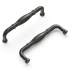 Hickory Hardware Williamsburg 3-3/4" Center to Center Traditional Rustic Farmhouse Cabinet Handle / Drawer Pull Venetian Bronze