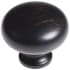 Hickory Hardware Cottage 1-1/4" Vintage Farmhouse Country Smooth Mushroom Cabinet Knob / Drawer Knob Vintage Bronze