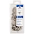 Hickory Hardware Pack of (10) - 1/2 Inch Overlay Concealed Face Frame Cabinet Hinges Polished Nickel