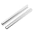 Hickory Hardware Streamline 7-9/16" (192mm) Center to Center Sleek Modern Solid Flush Mount Cabinet Handle / Solid Drawer Pull Toasted Nickel