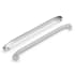 Hickory Hardware American Diner Pack of (5) 18" Center to Center Retro Strap Bar Appliance Handle Pull Stainless Steel