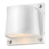 Hinkley Lighting Scout 1 Light 7" Tall Coastal Elements Outdoor Wall Sconce with LED Bulb Included Satin White / Stainless Steel