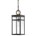 Hinkley Lighting Porter 1 Light 8" Wide Lisa McDennon Open Air Outdoor Pendant with LED Bulb Included Black / Burnished Bronze