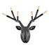Hinkley Lighting Stag 6 Light 20" Tall Wall Sconce Black