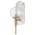 Hinkley Lighting Gilda 1 Light 16" Tall Lisa McDennon Wall Sconce Heritage Brass