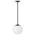 Pendant with Canopy - BK-WH