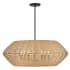 Pendant with Canopy - BLK-CML