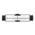 Hinkley Lighting Saylor 17" Wide Integrated LED Bathroom Vanity Light with Etched Opal Glass Black