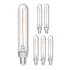 Hinkley Lighting LumiGlo Bulb Pack of (6) 5" Long 2 Watt Clear Candelabra (E12) Base LED Bulbs - 150 Lumens, 2400K, and 90 CRI N/A
