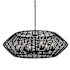 Hinkley Lighting Luca 6 Light 42" Wide Outdoor Pendant Black