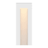 Hinkley Lighting Taper 12v 1.2w 8" Tall LED Step Light Satin White