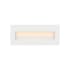 Hinkley Lighting Taper 12v 2.5w 8" Wide LED Step Light Satin White