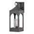 Hinkley Lighting Amina 1 Light 17" Tall Heritage Outdoor Wall Sconce Distressed Zinc