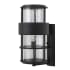 Hinkley Lighting 1 Light 20.25" Height Outdoor Ambient Wall Sconce from the Saturn Collection Satin Black