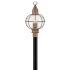 Hinkley Lighting Cape Cod 4 Light 24" Tall Outdoor Post Light Burnished Bronze