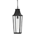 Hinkley Lighting Georgetown 9" Wide Mini Pendant / Converts to Semi-Flus Black