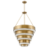 Hinkley Lighting Echelon 8 Light 27" Wide Lisa McDennon Chandelier Heritage Brass