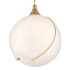 Hinkley Lighting Skye 11" Wide Pendant with Glass Shade Heritage Brass / Cased Opal