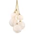 Hinkley Lighting Skye 6 Light 24" Wide Multi Light Pendant with Glass Shades Heritage Brass / Cased Opal