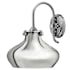 Hinkley Lighting 1 Light Indoor Wall Sconce with Metal Dome Shade from the Congress Collection Chrome