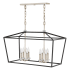 Hinkley Lighting 8 Light 34" Wide Crystal Chandelier Black