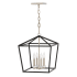 Hinkley Lighting 4 Light 16" Wide Crystal Chandelier Black