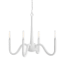 Hinkley Lighting Maris 4 Light 25" Wide Taper Candle Style Chandelier Textured Plaster