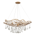 Hinkley Lighting Laguna 6 Light 36" Wide Lisa McDennon Crystal Chandelier Burnished Gold